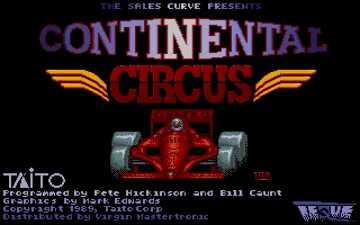 Continental Circus screen shot title